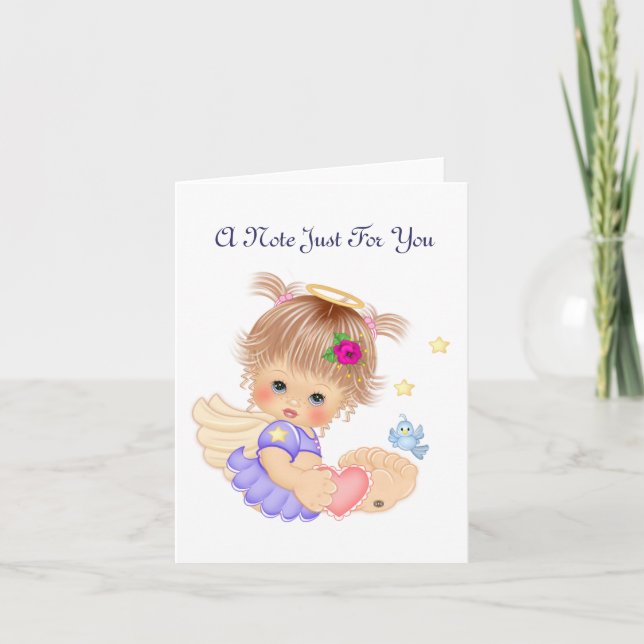 Cartão de nota precioso (Frente)