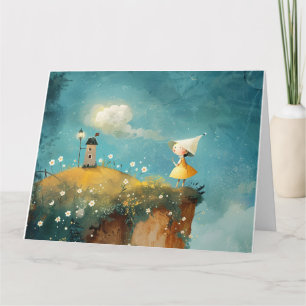 Cartão de Nota Princesa Storybook