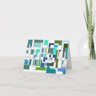 Cartão de nota retro do divertimento