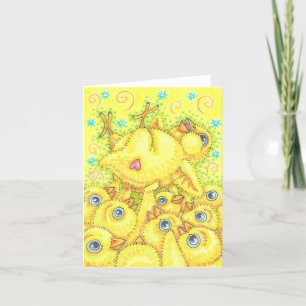 Cartão de Nota ROCKER CHICK, SPRING MOSH PIT em Br