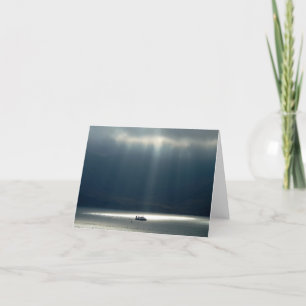 Cartão de nota: Sunlit Boat