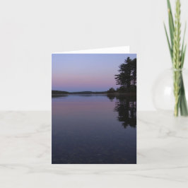 Cartão de Nota Sunset WMassachusetts