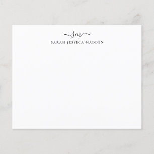 Cartão de Nota Swash de Roteiro Giroso do BUDGET 2