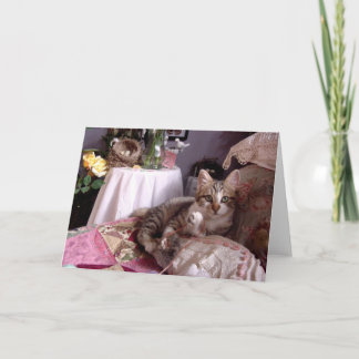 Cartão de nota vazio