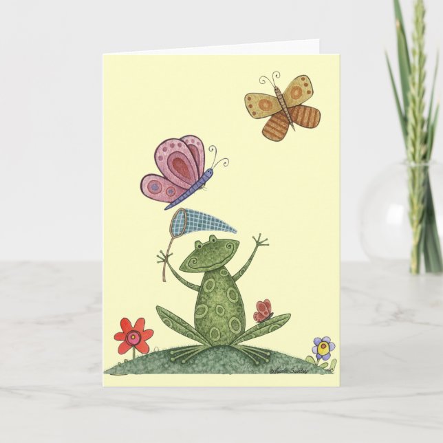 cartão de nota vazio (Frente)