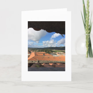 Cartão de nota vazio/Camino de Santiago