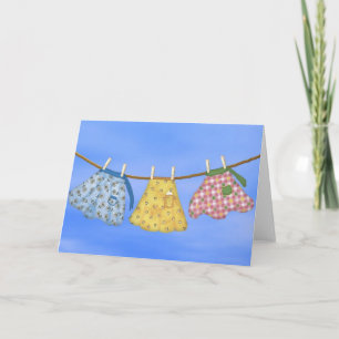 Cartão de Nota Vintage Aprons