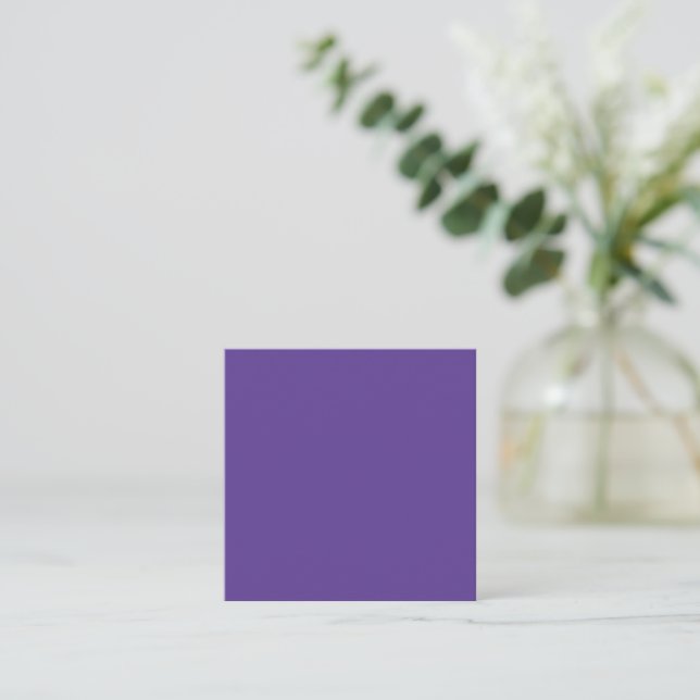 Cartão de Nota Violeta Solida Capturante para Ocul (Em pé/Frente)