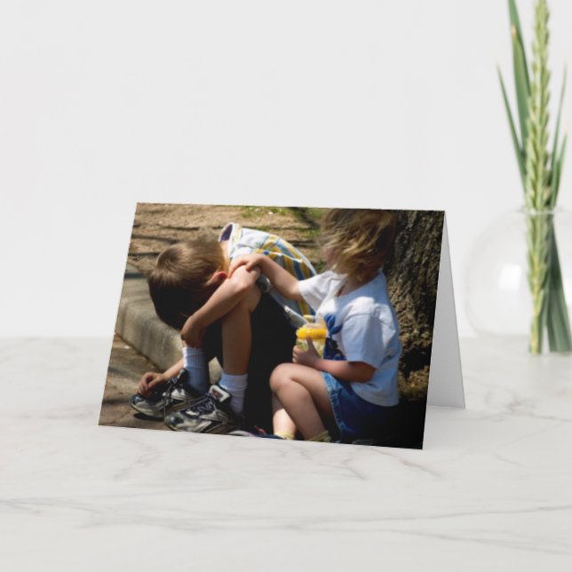 Cartão de nota - você será sempre especial (Frente)