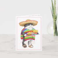 Cartão de Nota WENDELITO Cinco de Mayo 4x5.6