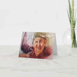 Cartão de Nota - "Winemaker Papa"