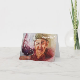 Cartão de Nota - "Winemaker Papa"