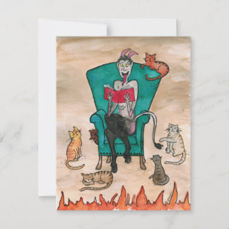 Cartão De Notas 2020 Krampus e os Gatinhos