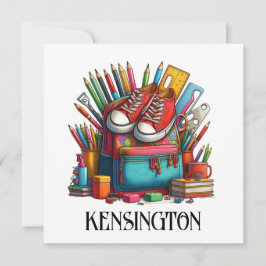 CARTÃO DE NOTAS A ABC OLHA PARA MIM - VEJA DE VOLTA