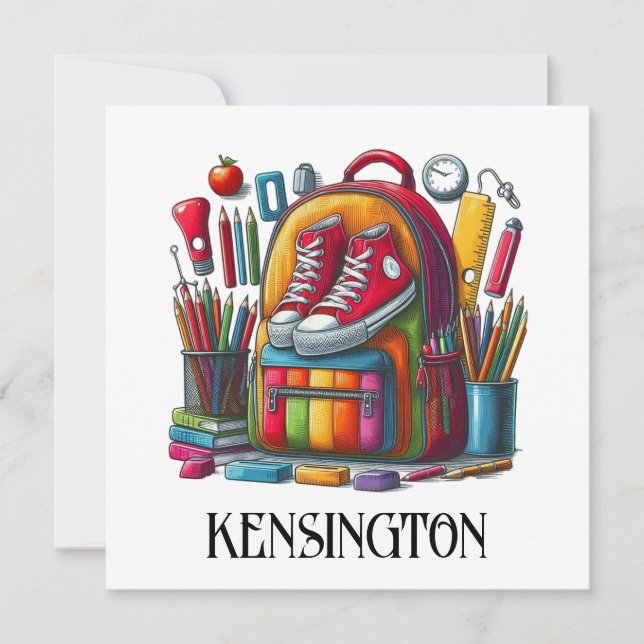 CARTÃO DE NOTAS A ABC OLHA PARA MIM - VEJA DE VOLTA (Frente)