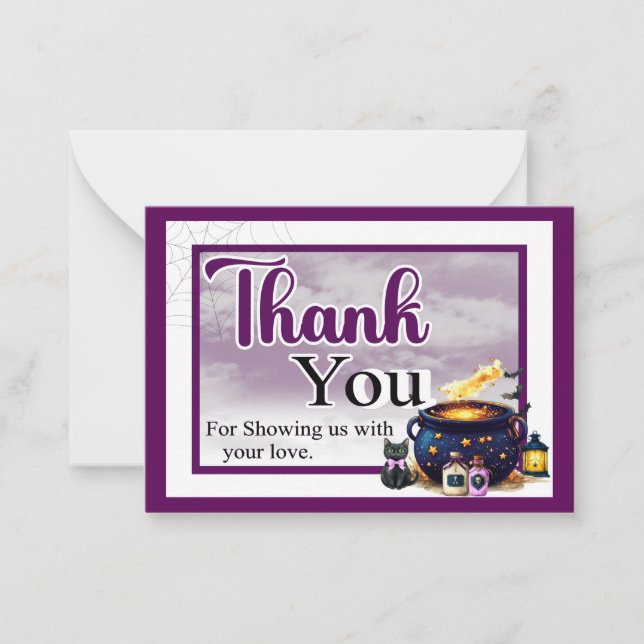 Cartão De Notas A Baby's Brewing (Frente)