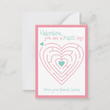A-Maze-ing Valentine | Sala de Aula Labirinto do D