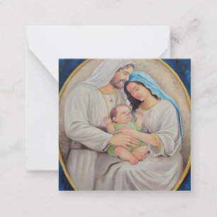 Cartão De Notas A Sagrada Família: Retrato do Amor Divino