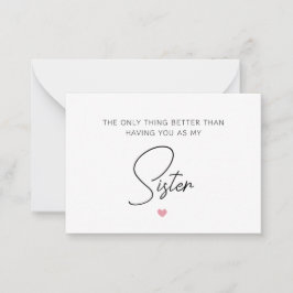 Cartão De Notas A Única Coisa Melhor Do Que Ter Você, Gravidez