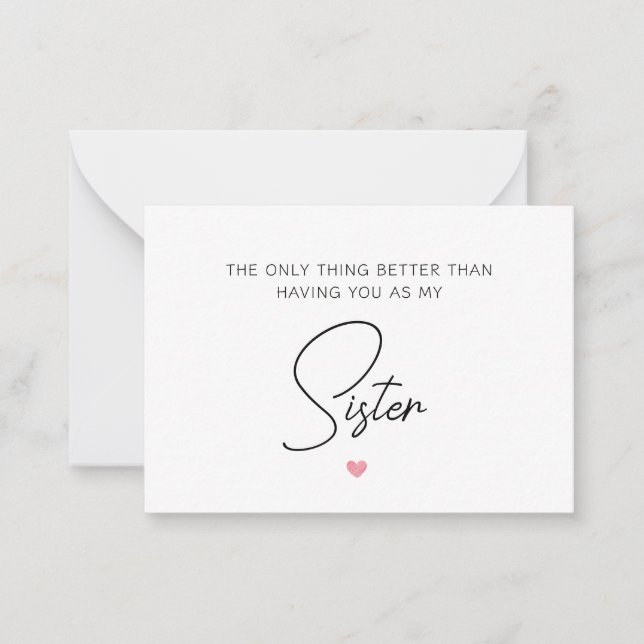 Cartão De Notas A Única Coisa Melhor Do Que Ter Você, Gravidez (Frente)