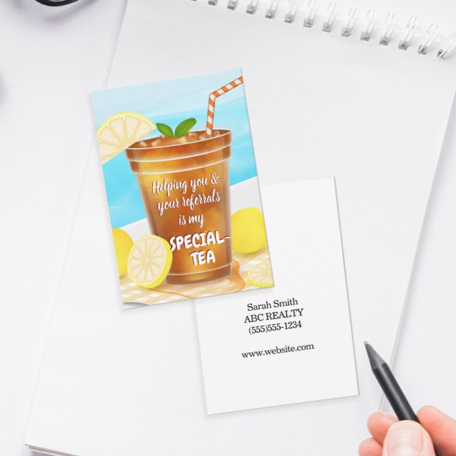 Cartão De Notas Ajudando você é minha Pop especial de chá (Personalized pop by gift cards)