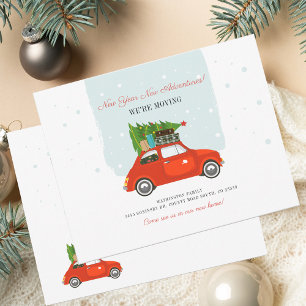 Cartão De Notas Alteração de Endereço em Movimento de Aventuras de