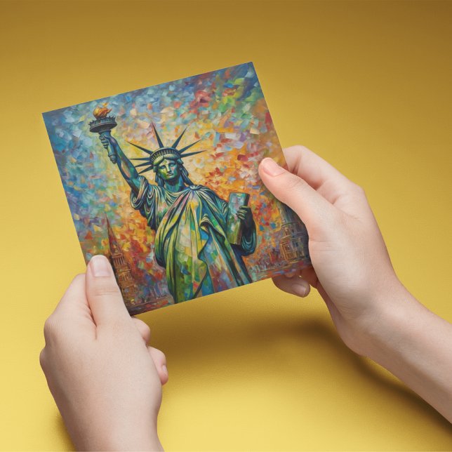 Cartão De Notas Amanhecer da liberdade, costume (Criador carregado)