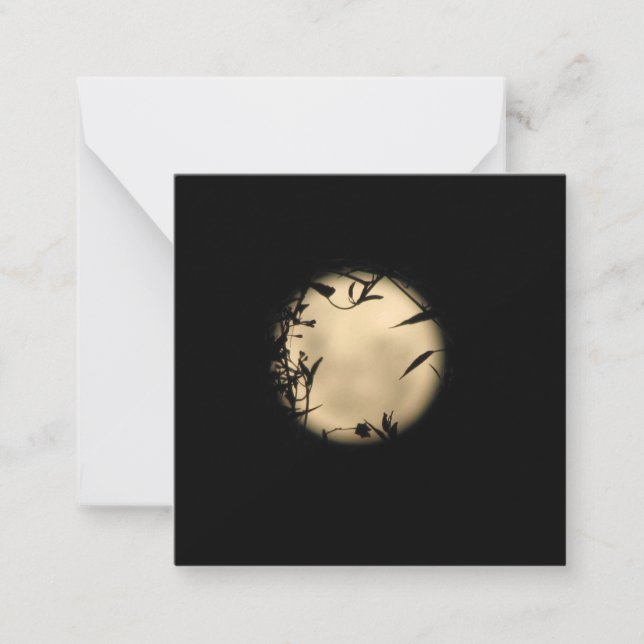 CARTÃO DE NOTAS AMOR AO LUZ DO LUA (Frente)