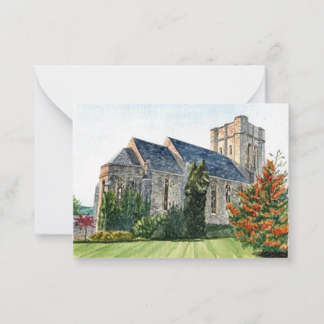 Cartão De Notas Anabel Taylor Chapel, Cornell University Flat (Frente)