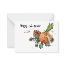 “Ano Novo Aquarela Mandarim