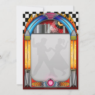 Cartão De Notas Anos 50, 50 Rock n Roll