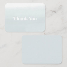 Cartão De Notas Aquarela Aqua Haze