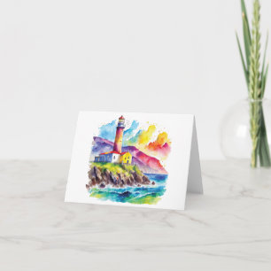 Cartão De Notas Aquarelas da Sicília - Paese Notecard 2
