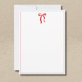 Cartão De Notas Arco Vermelho Neon Simples Borda Fina Sem texto