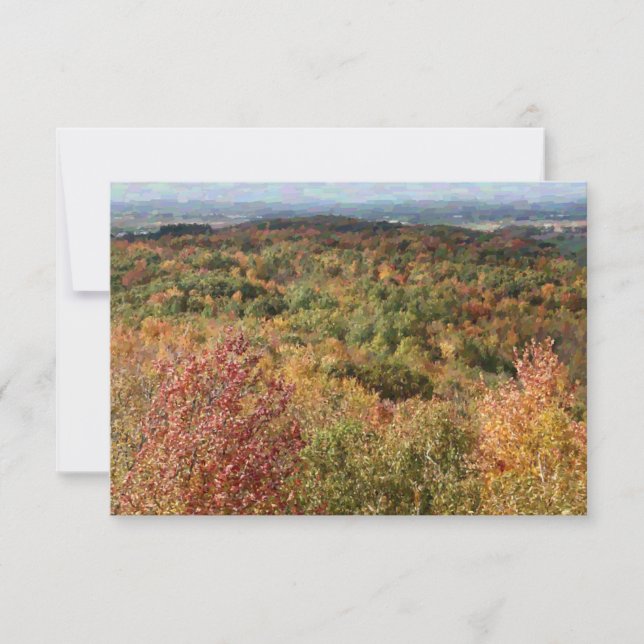 Cartão De Notas Área de Recriação do Estado Colinas Hoffman (Frente)