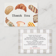 Arma no Chá de fraldas de Oven Pastries Obrigado