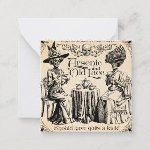 Cartão De Notas Arsênio e Antigo Lace