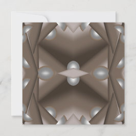 Cartão De Notas Arte do Ombre Sawtooth Concentrado da Terra