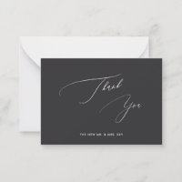 ArtsApp Elegante Luxo Caligrafia Agradecimento