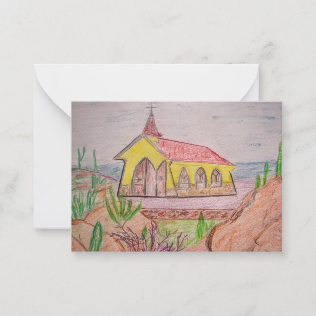 Cartão De Notas Aruba (Frente)