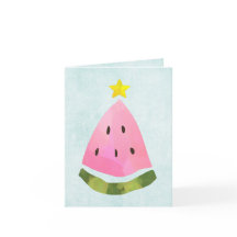 Árvore de Melancia do Natal de Verão