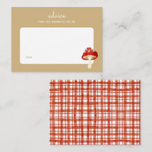 Aviso de Parentalidade de Picnic de Cogumelo Verme