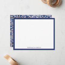 Azulejos Portugueses - Azulejo Azul e Branco Flora