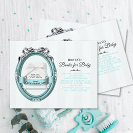 Cartão De Notas Baby & Co. Books For Baby Card