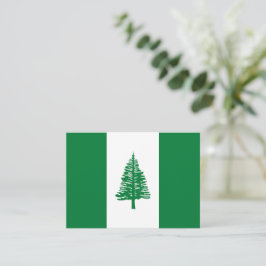 Cartão De Notas Bandeira da Ilha Norfolk