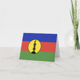 Cartão De Notas Bandeira da Nova Caledónia