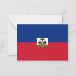 Cartão De Notas Bandeira do Haiti