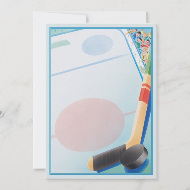 Cartão De Notas Bata No Gelo © (Frente)