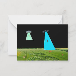 Cartão De Notas Beaming Do Notecard De Carne