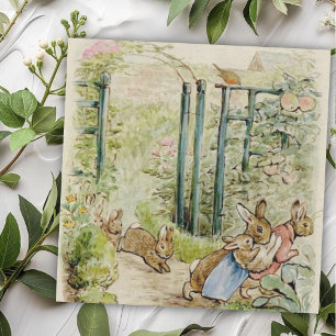 Cartão De Notas Beatrix Potter Tale dos Bunnies Inchados